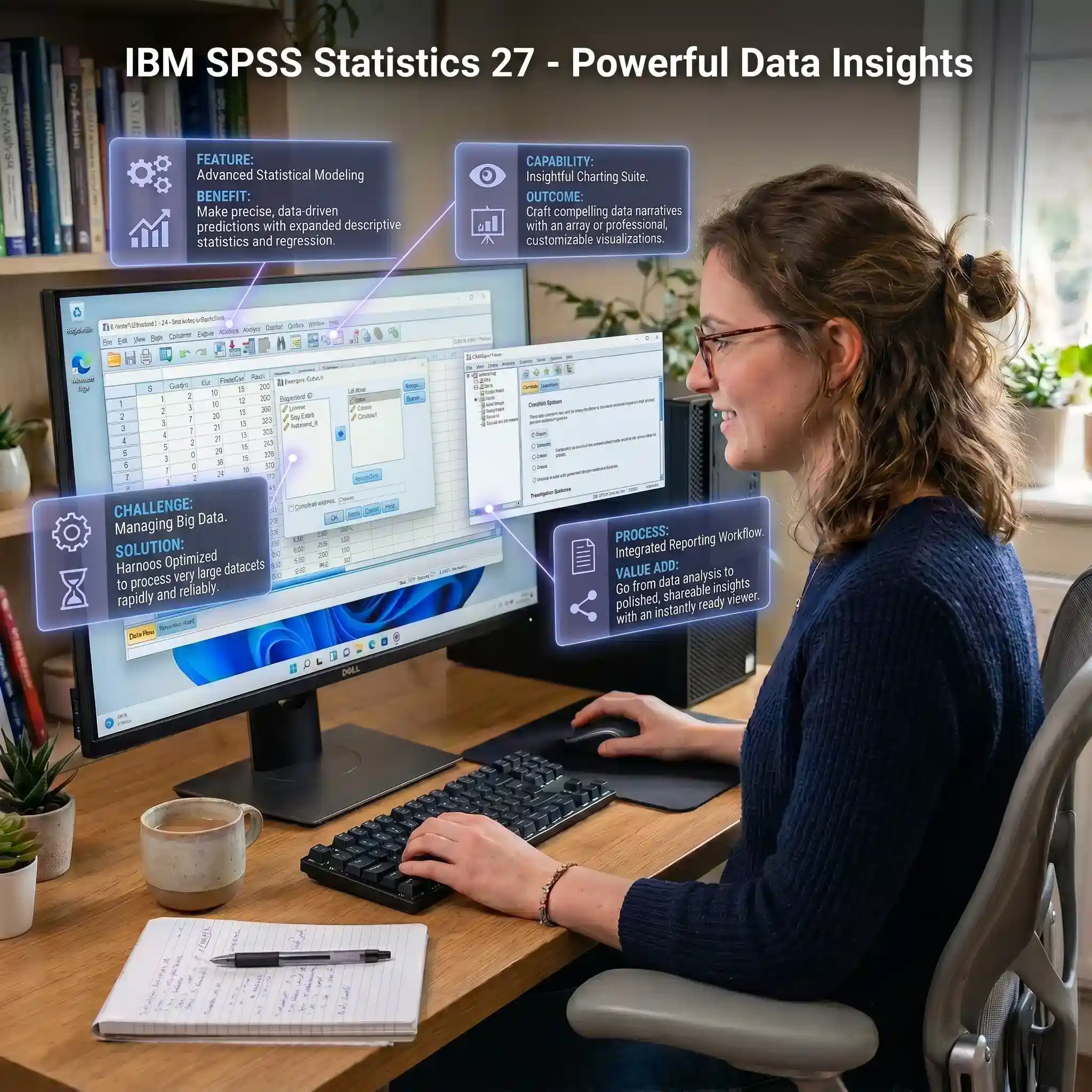 IBM SPSS Statistics 27 — feature 1