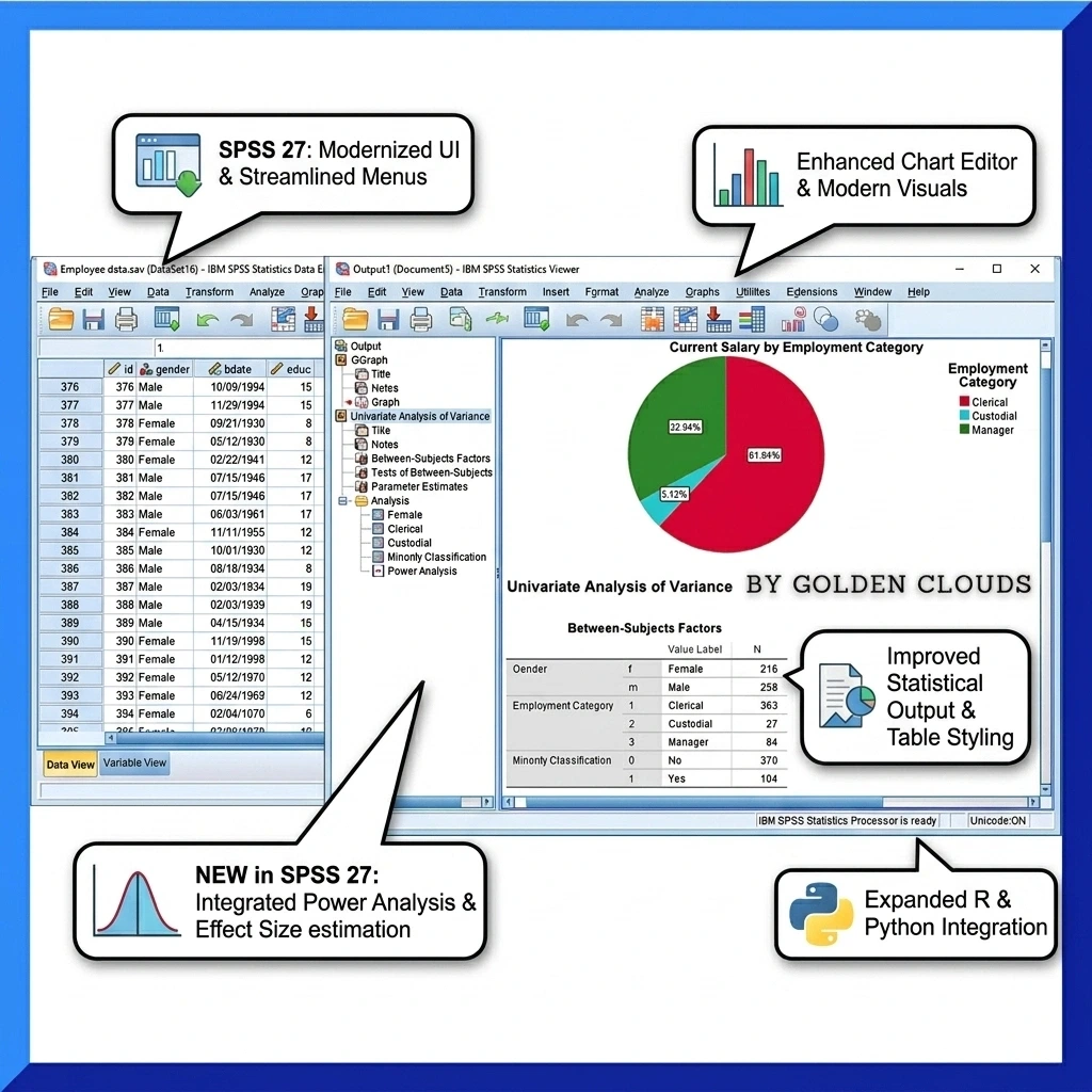 IBM SPSS Statistics 27 — feature 3